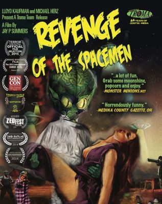 Image of Revenge Of The Spacemen Blu-ray boxart