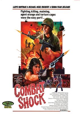 Image of Combat Shock Blu-ray boxart
