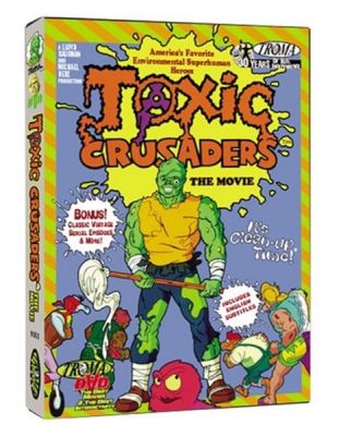 Image of Toxic Crusaders The Movie DVD boxart