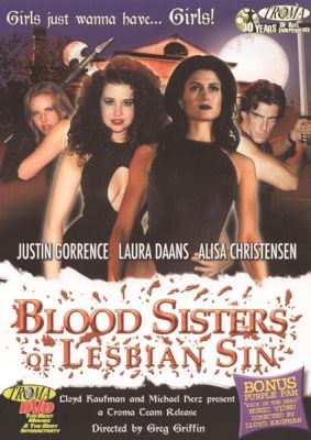 Image of Blood Sisters of Lesbian Sin DVD boxart
