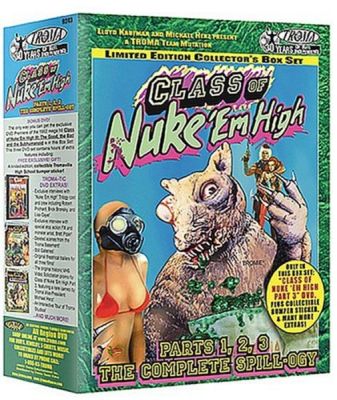 Image of Class of Nuke 'Em High Box Set DVD boxart