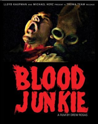 Image of Blood Junkie DVD boxart