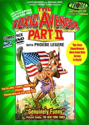 Image of Toxic Avenger Part II DVD boxart
