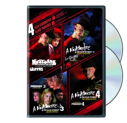Image of 4 Film Favorites: Nightmare on Elm Street 1-4 DVD boxart