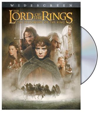 Image of Lord of the Rings: The Fellowship of the Ring DVD boxart