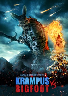 Image of Krampus Vs Bigfoot DVD boxart