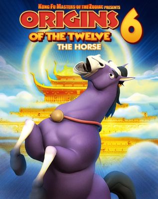 Image of Kung Fu Masters Of The Zodiac Origins Of The Twelve 6: The Horse DVD boxart