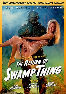 Image of Return of Swamp Thing DVD boxart