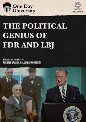 Image of Political Genius of FDR and LBJ DVD boxart