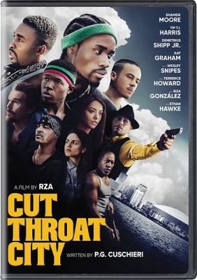 Image of Cut Throat City DVD boxart