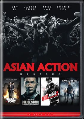 Image of Asian Action Masters DVD boxart