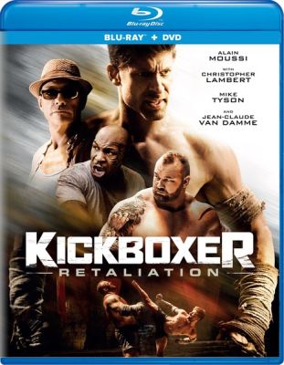 Image of Kickboxer Retaliation BLU-RAY boxart