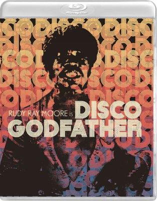 Image of Disco Godfather Vinegar Syndrome Blu-ray boxart