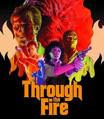 Image of Through The Fire Vinegar Syndrome Blu-ray boxart