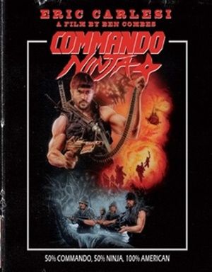 Image of Commando Ninja Vinegar Syndrome Blu-ray boxart