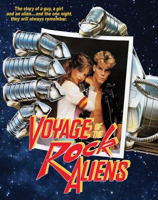 Image of Voyage of the Rock Aliens Vinegar Syndrome Blu-ray boxart