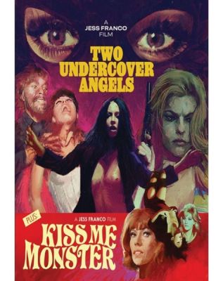 Image of Two Undercover Angels & Kiss Me Monster Vinegar Syndrome Blu-ray boxart
