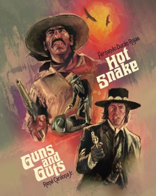 Image of Hot Snake / Guns and Guts Vinegar Syndrome Blu-ray boxart