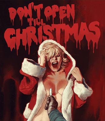 Image of Don't Open Till Christmas Vinegar Syndrome Blu-ray boxart