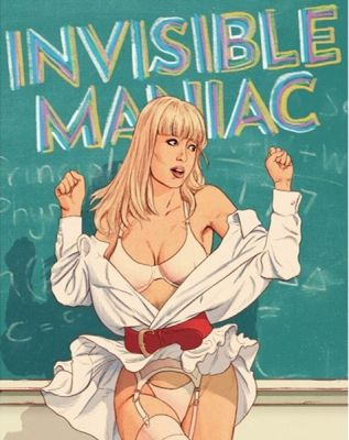 Image of Invisible Maniac Vinegar Syndrome 4K boxart