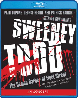 Image of Sweeney Todd: The Demon Barber Of Fleet Street In Concert BLU-RAY boxart