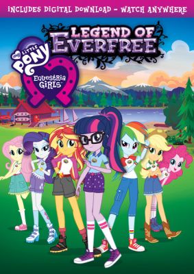 Image of My Little Pony: Equestria Girls: Legend Of Everfree DVD boxart