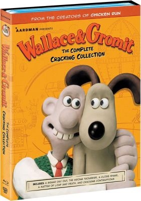Image of Wallace & Gromit: The Complete Cracking Collection Blu-ray boxart