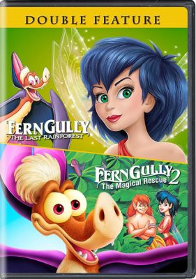 Image of FernGully: The Last Rainforest / FernGully 2: The Magical Rescue Double Feature DVD boxart