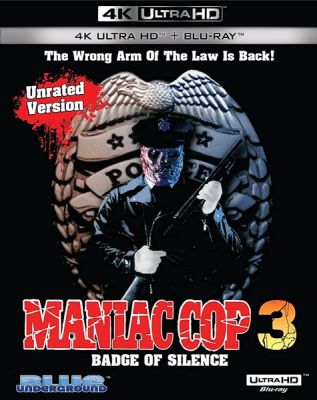 Image of Maniac Cop 3: Badge of Silence 4K boxart