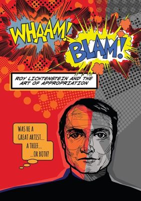 Image of WHAAM! BLAM! Roy Lichtenstein and the Art of Appropriation Kino Lorber DVD boxart