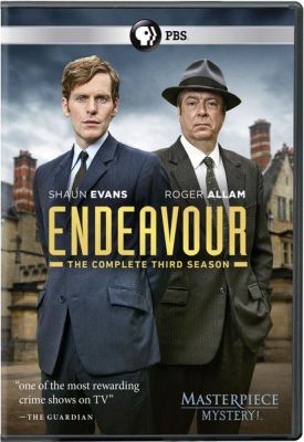 Image of Masterpiece Mystery: Endeavour Season 3 DVD boxart