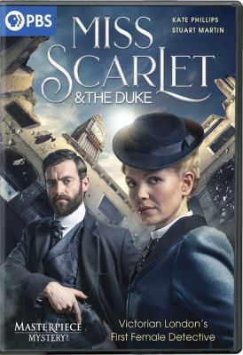 Image of Masterpiece Mystery: Miss Scarlet and the Duke  DVD boxart