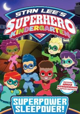 Image of Superhero Kindergarten: Superpower Sleepover  DVD boxart