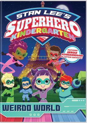 Image of Superhero Kindergarten: Weirdo World  DVD boxart