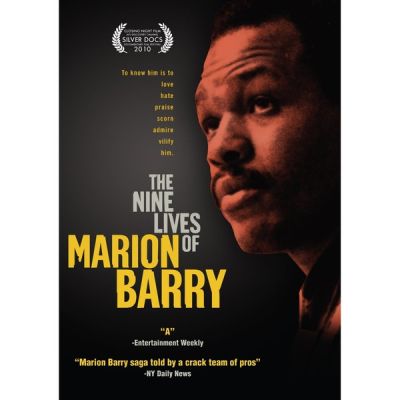 Image of Nine Lives of Marion Barry DVD boxart