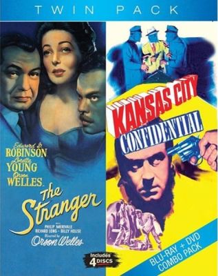 Image of Twin Pack: Kansas City Confidential & The Stranger Blu-ray boxart