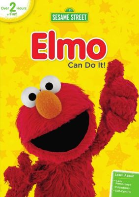 Image of Sesame Street: Elmo Can Do It! DVD boxart