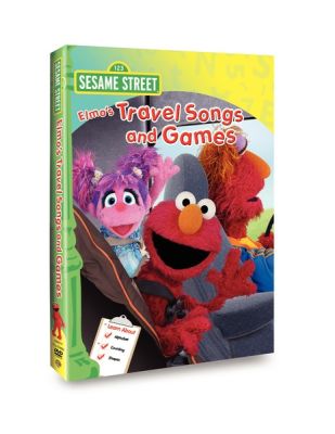Image of Sesame Street: Elmos Travel Songs and Games DVD boxart