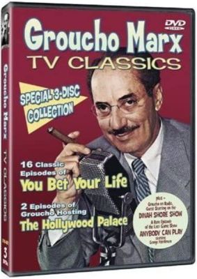 Image of Groucho Marx TV Classic 3 Collector's Set DVD boxart