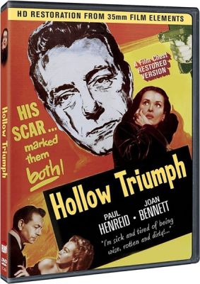 Image of Hollow Triumph (Restored In HD) DVD boxart