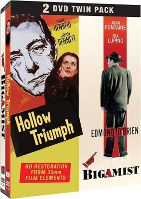 Image of Twin Pack: Hollow Triumph/The Bigamist 2 DVD boxart