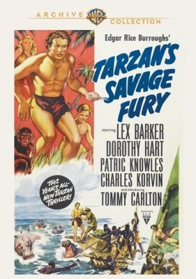Image of Tarzan's Savage Fury DVD  boxart