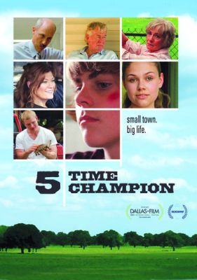 Image of 5 Time Champion DVD  boxart
