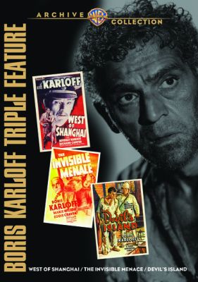 Image of Boris Karloff DVD  boxart