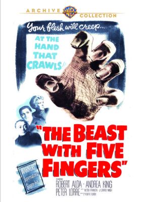 Image of Beast with Five Fingers, The DVD  boxart