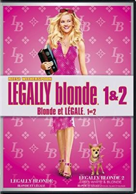 Image of Legally Blonde 1&2 DVD boxart