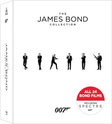 Image of James Bond Collection: 24 Film Collection BLU-RAY boxart