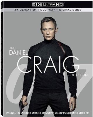 Image of James Bond Collection: The Daniel Craig Collection 4K boxart