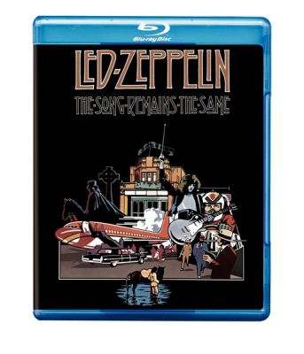 Image of Led Zeppelin: The Song Remains the Same BLU-RAY boxart