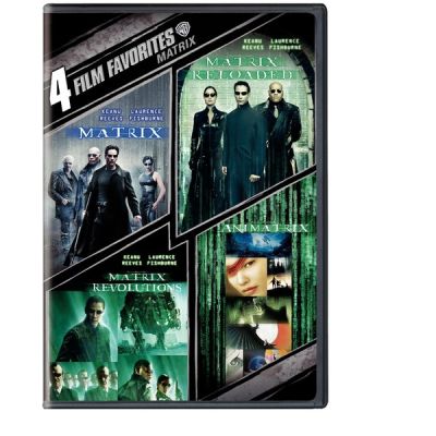 Image of 4 Film Favorites: The Matrix Collection DVD boxart